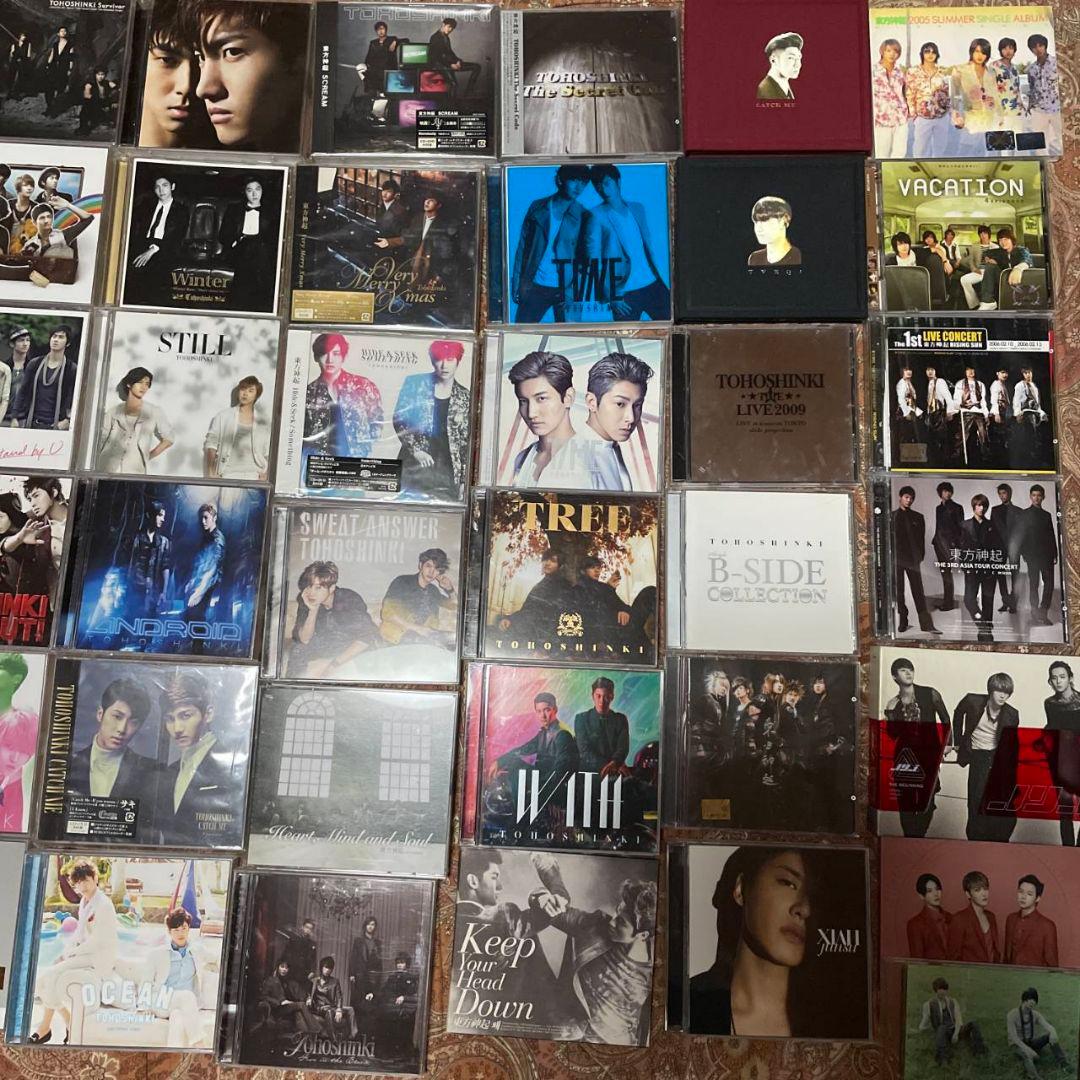 東方神起 ほぼ日本盤CD 大量まとめセット 55枚セット DVD付多め 5人時代