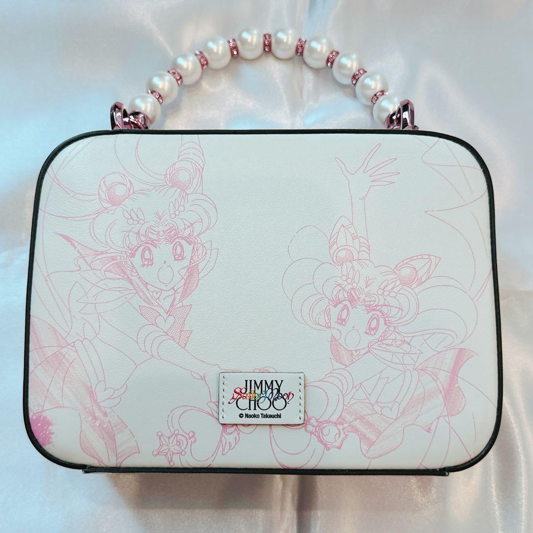 セーラームーン　ジミーチュウ　バニティ　バッグ　ちびムーン