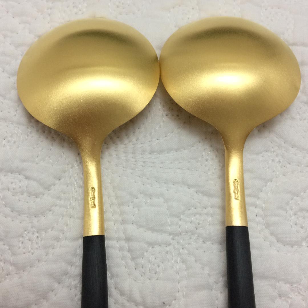 残り僅か！　クチポール　ＧＯＡ　ブラック＆ゴールド　ディナー３種×各２　計６本