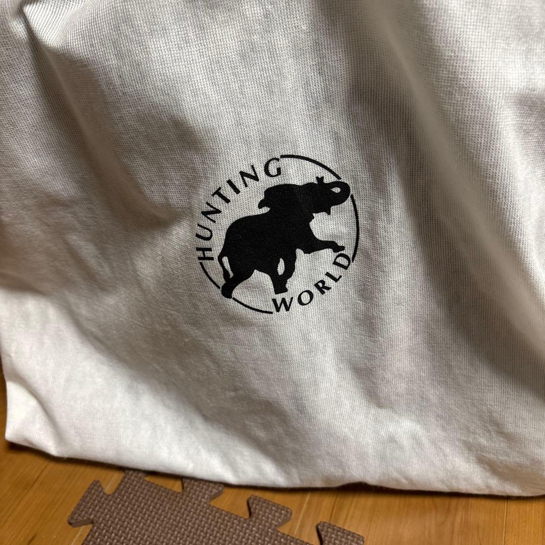 【新品未使用】HUNTING WORLD バチュークロスキルティングトート