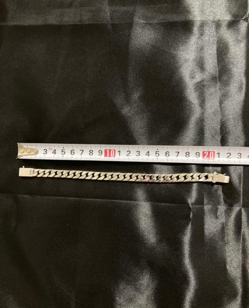 925 シルバー925 喜平 チェーン ブレスレット 重厚 高級 高見え