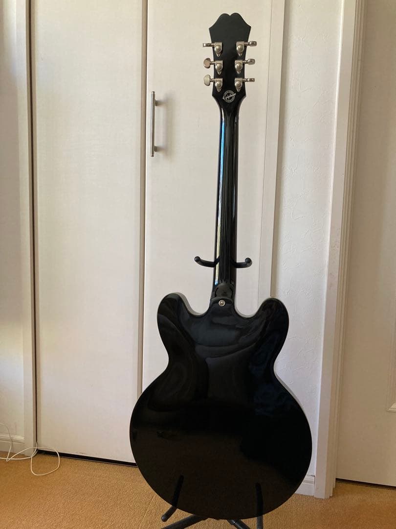 【値下げ！】Epiphone Dot e ブラックパール