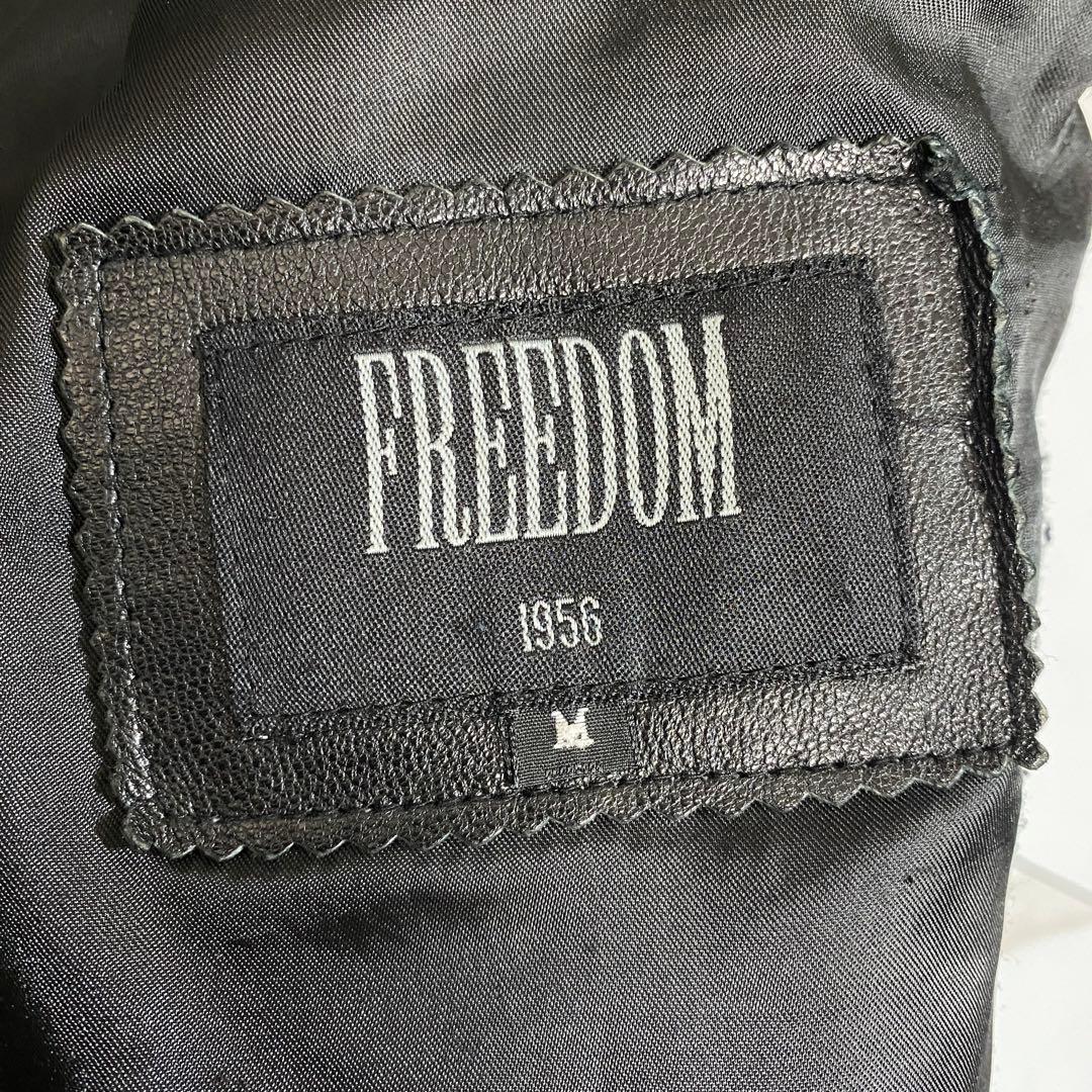 希少⭐︎FREEDOM 90s ラムレザー テーラードジャケット 羊革