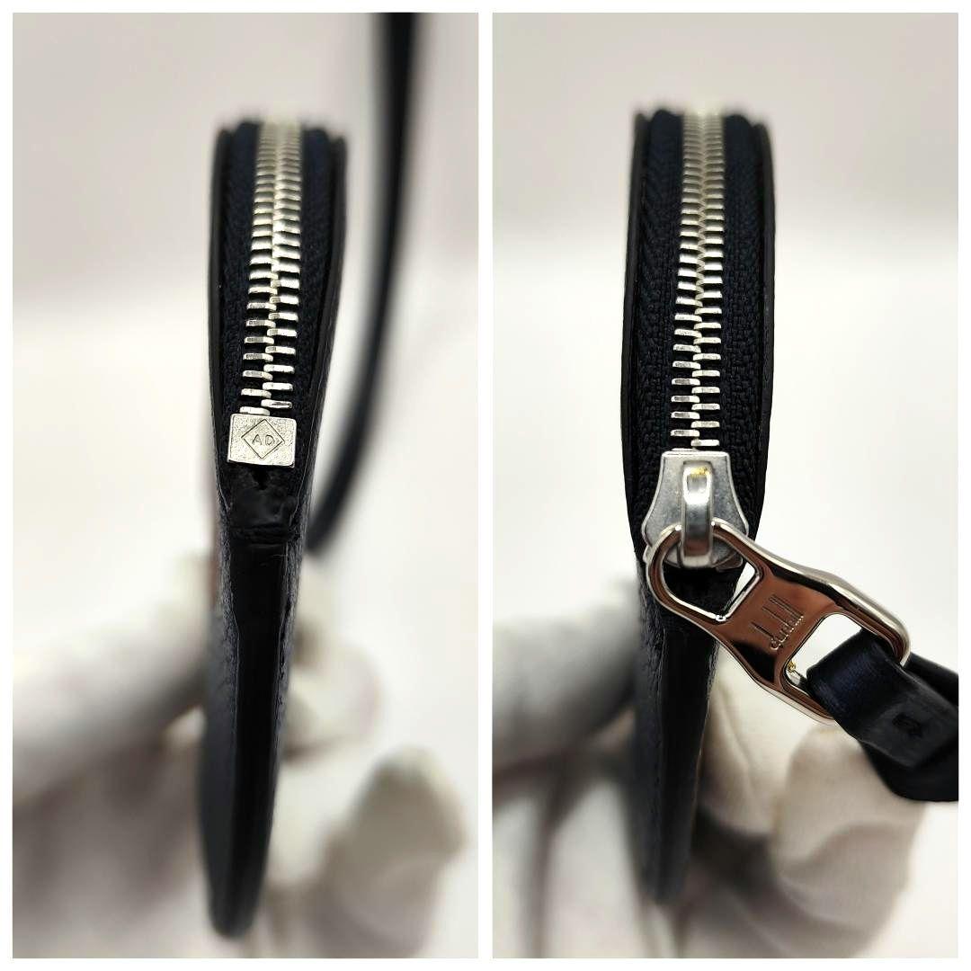 希少極美品！ダンヒル ボストンブルドッグ ジップケース パースレザー