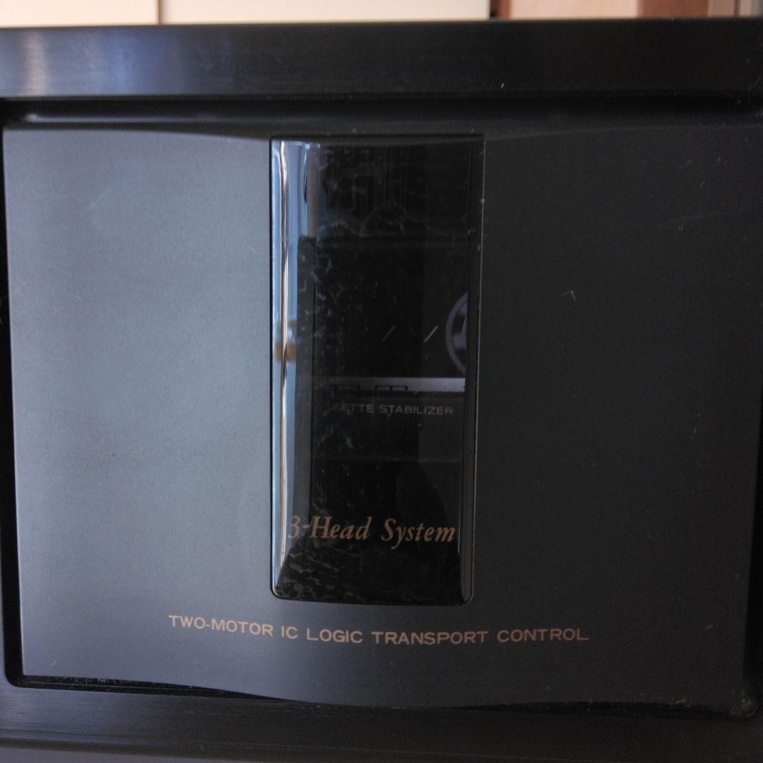 【中古品】TEAC V-1010　 CASSETTE DECK　購入当時の箱付き