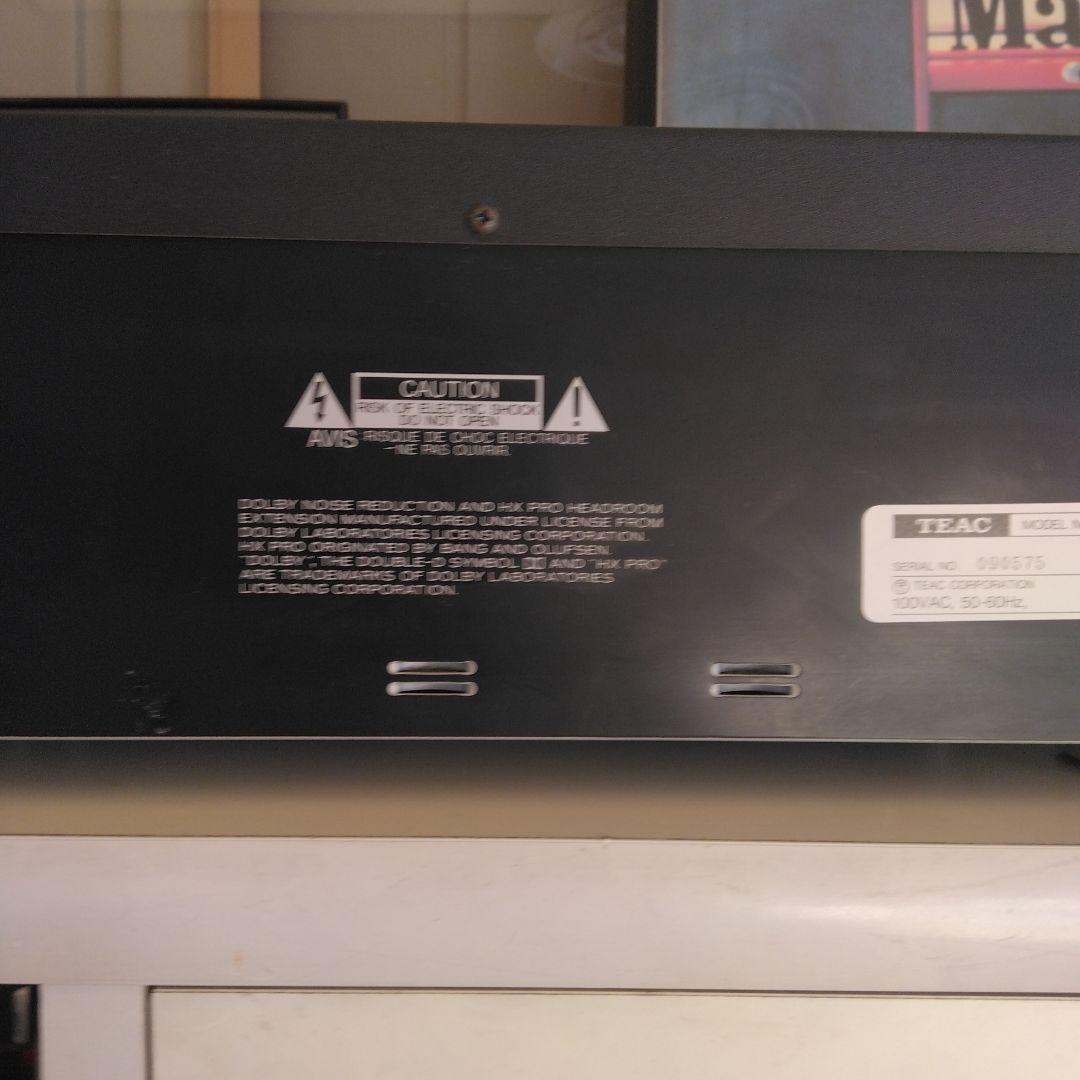 【中古品】TEAC V-1010　 CASSETTE DECK　購入当時の箱付き