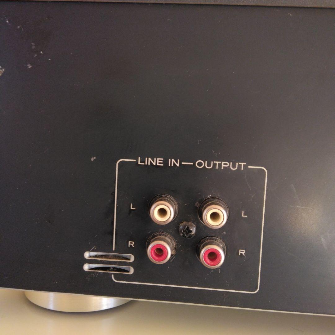 【中古品】TEAC V-1010　 CASSETTE DECK　購入当時の箱付き