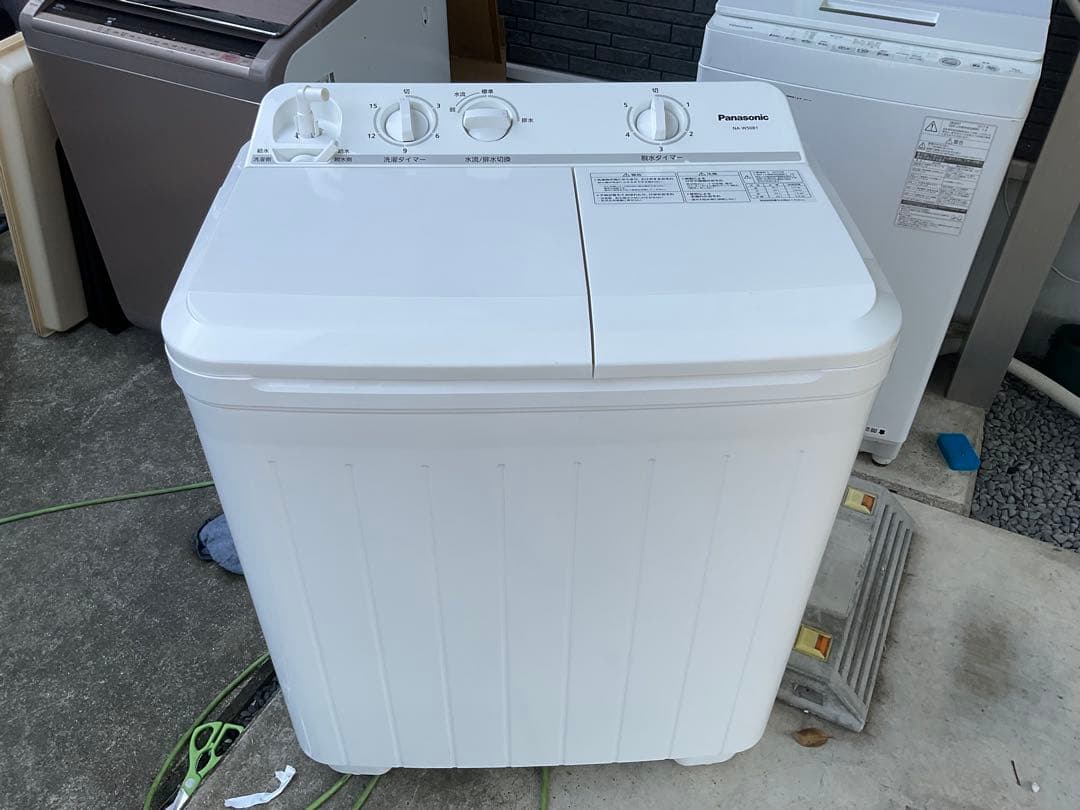 Panasonic 二槽式洗濯機 本体 ホワイト 5kg