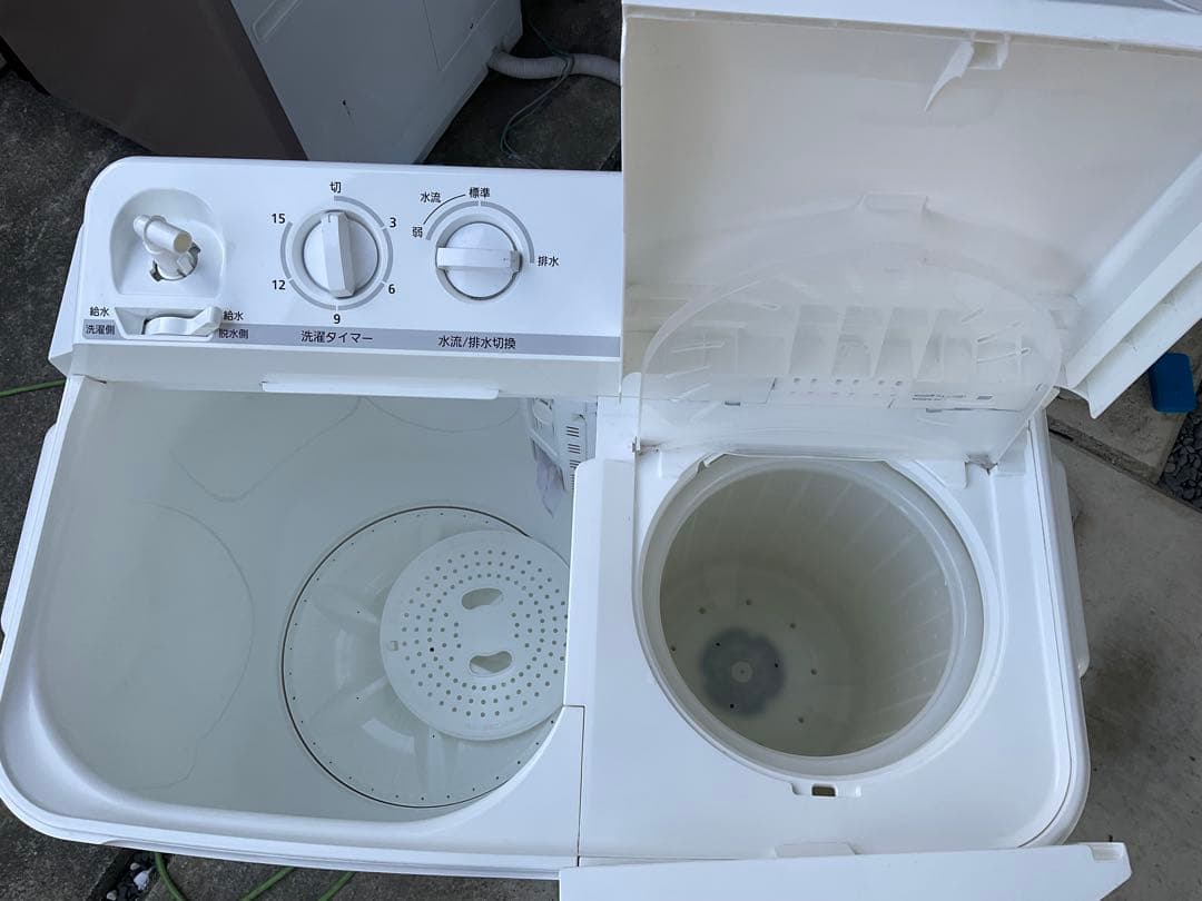 Panasonic 二槽式洗濯機 本体 ホワイト 5kg