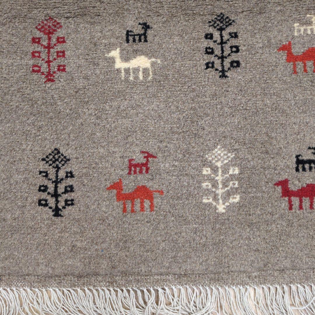 Winter SALE ペルシャ絨毯　ギャッベ　新品 147x105cm