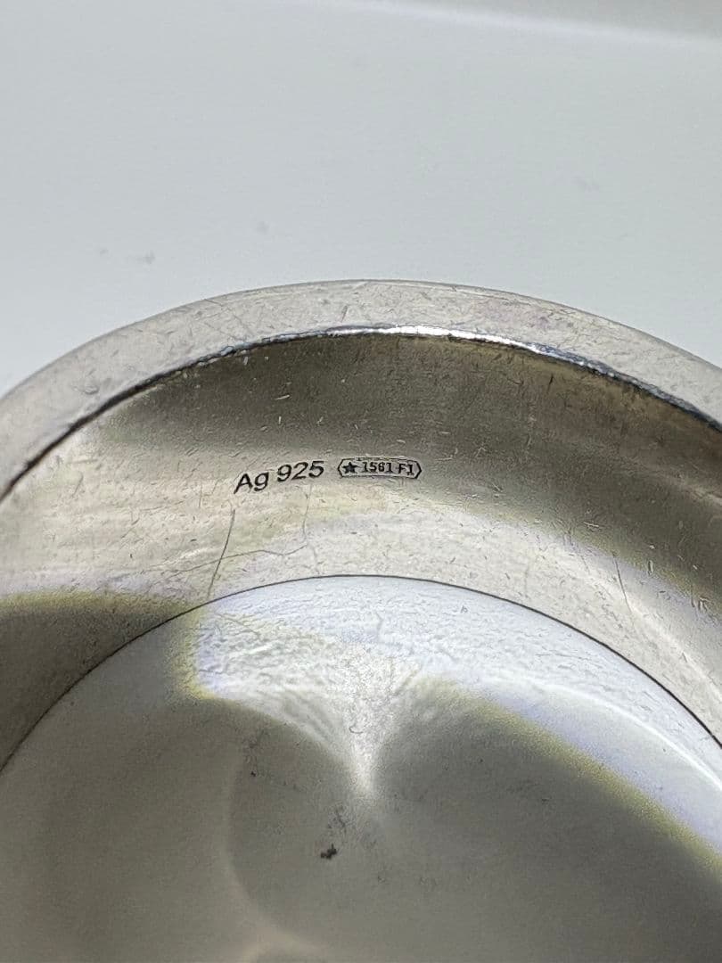 GUCCI ブランデッドG スカルワイドリング 刻印サイズ20号【箱/ポーチ付】