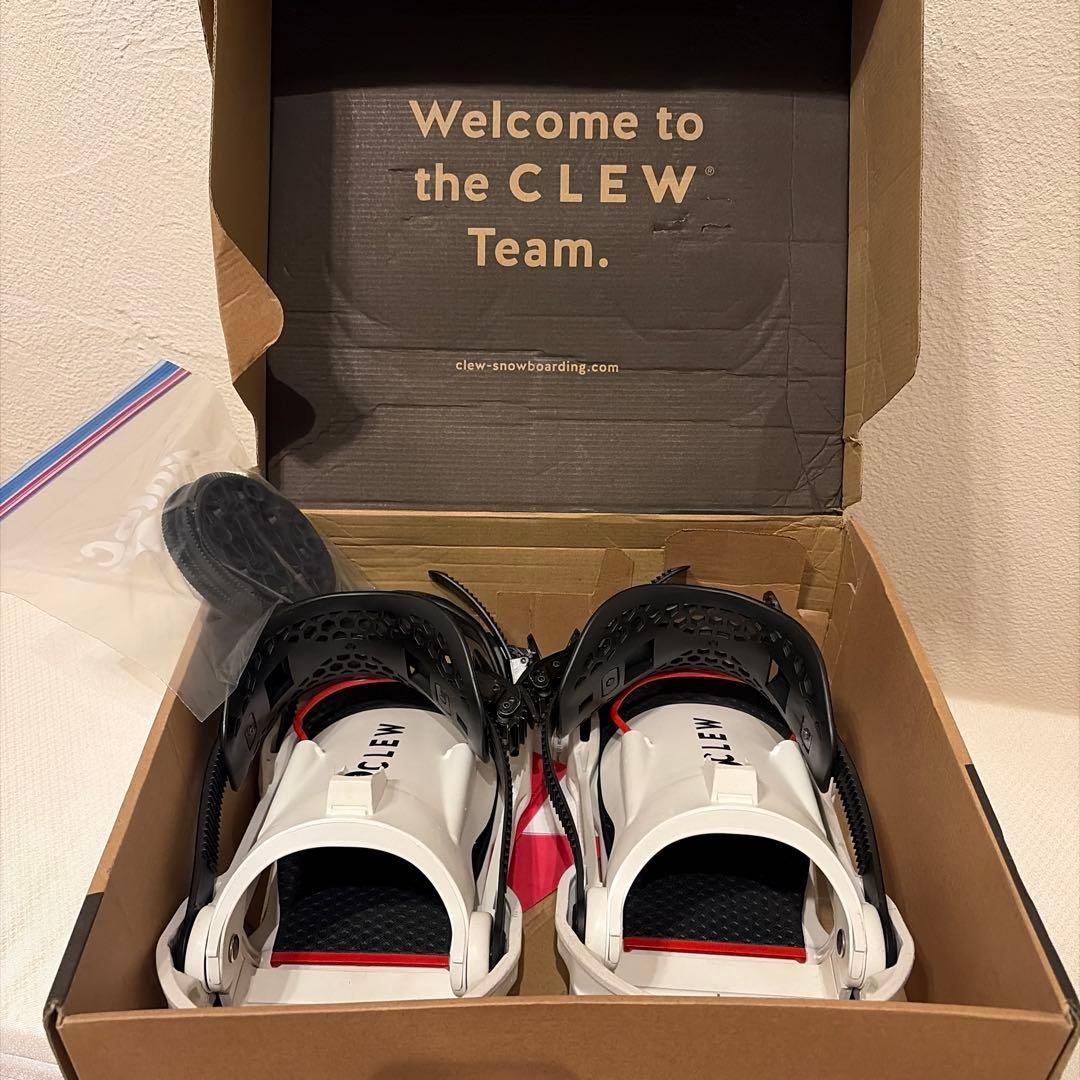 CLEW Freedom 1.0 ビンディング M 白 22-23モデル