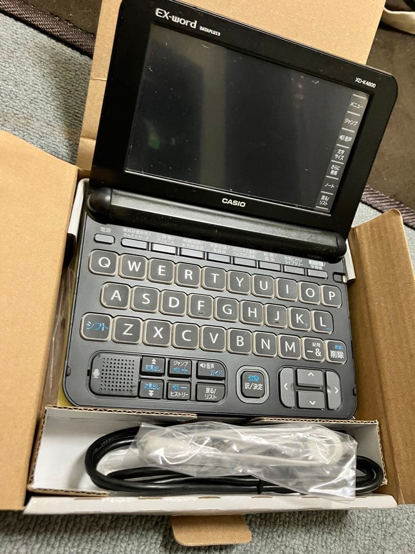 スマホ・タブレット・パソコン CASIO XD-K4800BK