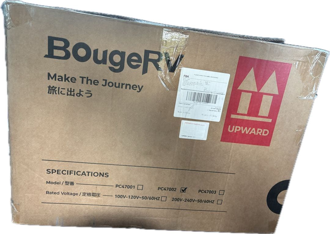 未使用BougeRV 3500BTU ポータブルエアコン　車中泊