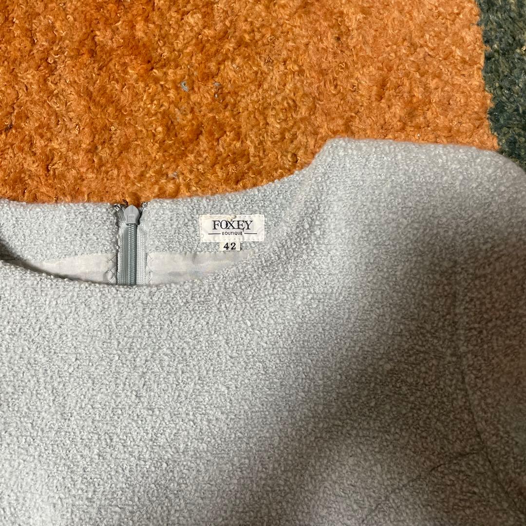 FOXEY ひざ丈ワンピース 42