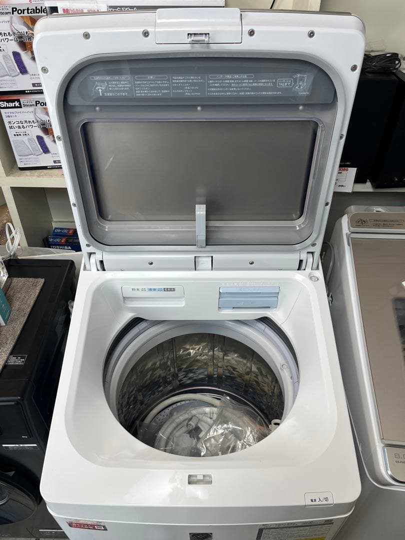 【美品】SHARP 乾燥付き洗濯機 8.0kg 2023年製