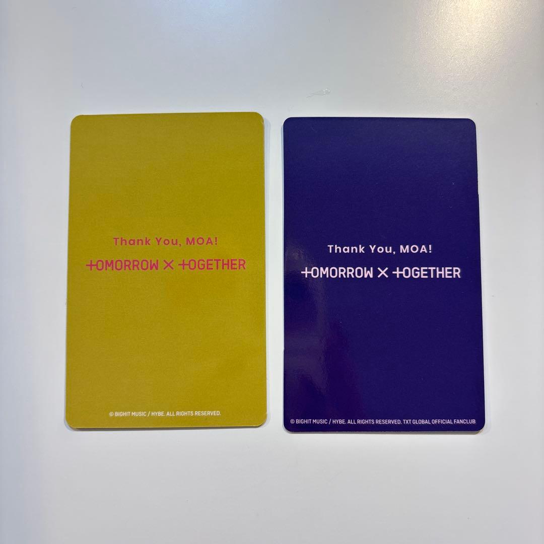 TXT トゥバ　スビン　2025 アンケートトレカ FC 特典