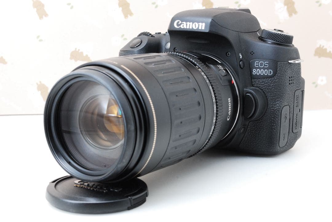 美品❤️Wi-Fi❤️Canon eos 8000D❤️自撮り❤️高性能デジタル一眼レフ