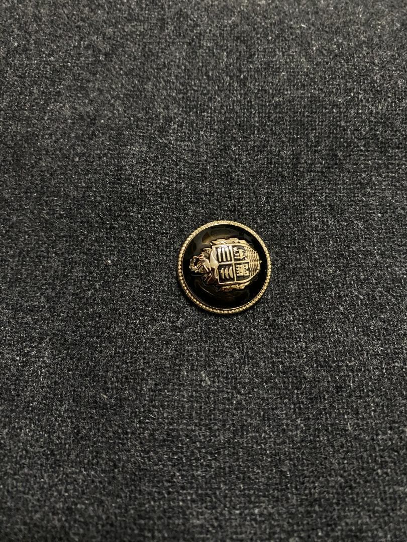 ZARA ウールダブルブレストコート グレー XL