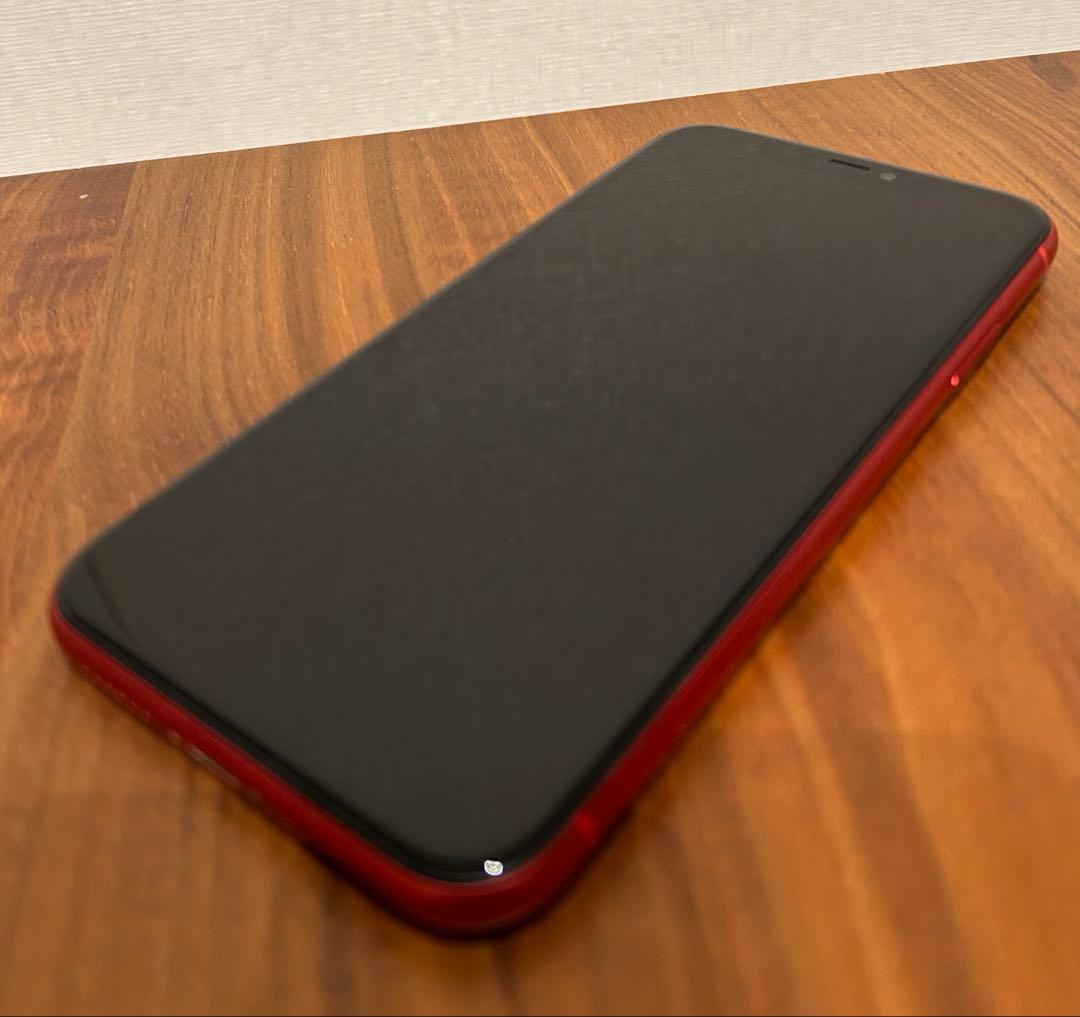 iPhone11　128GB　レッド　SIMフリー　美品
