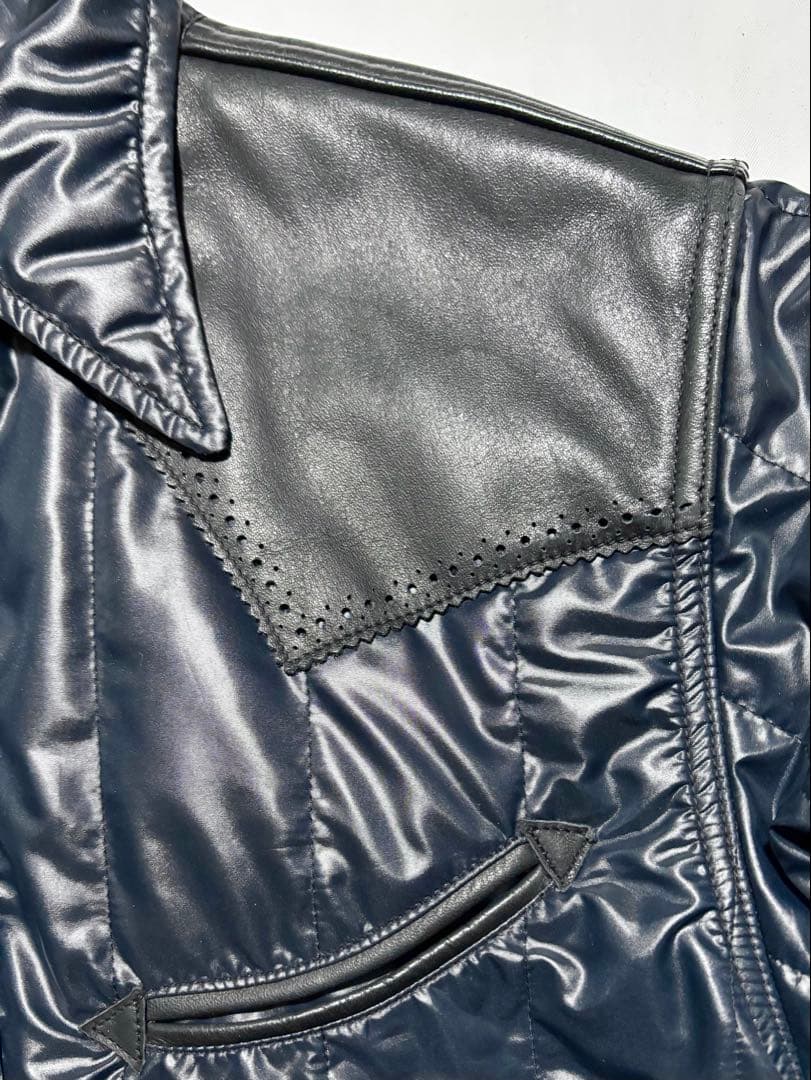 未使用 WESTRIDE 5万円程 レザー 革 シャツ ジャケット 新品 保管