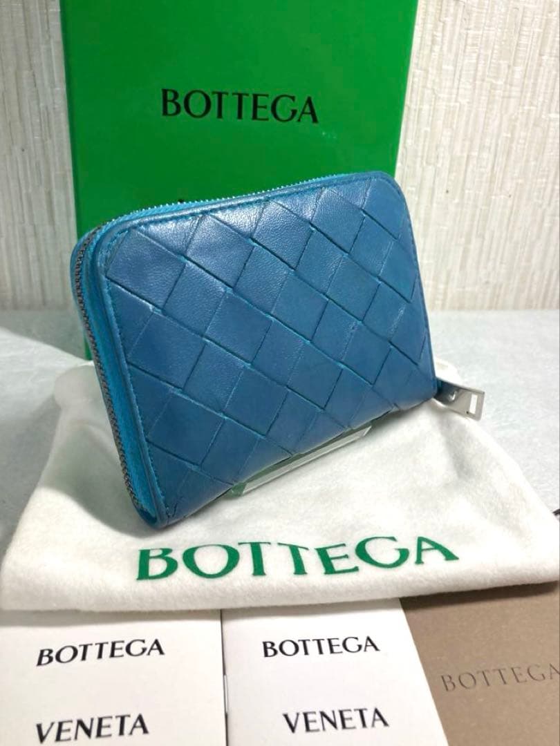 良品 ボッテガヴェネタ マキシ イントレチャート ケース カードケース