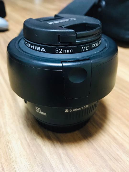 Canon EF 50mm F1.8(背景が綺麗にボケる神レンズ！)