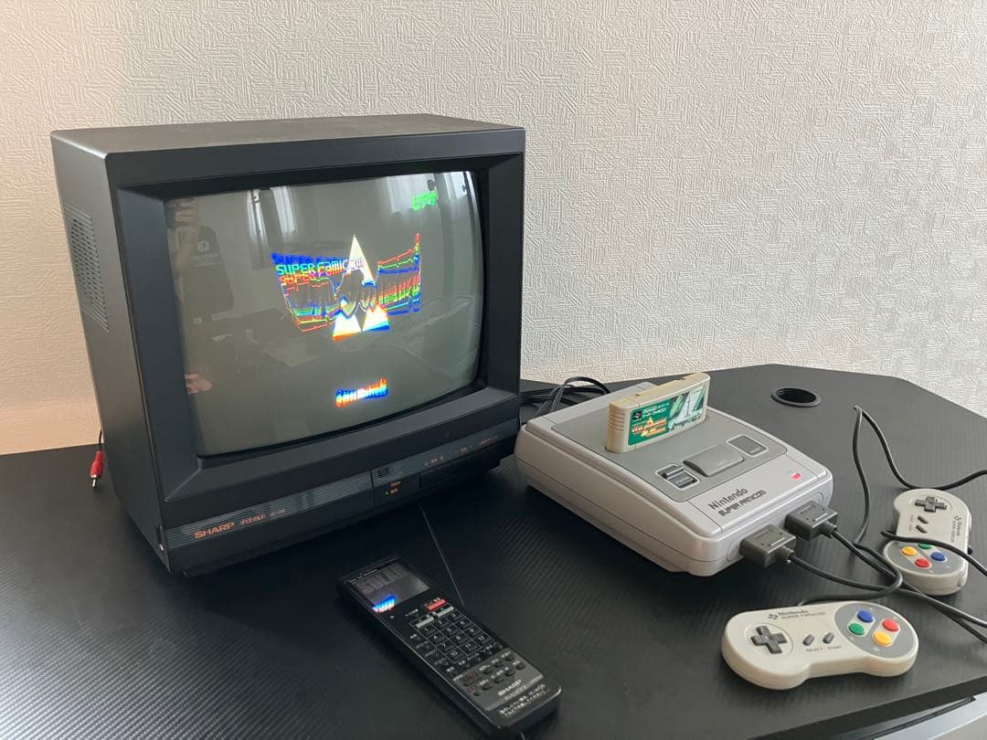 K*u様 【レトロゲーム】シャープ ブラウン管テレビ 14C-J58 1989年