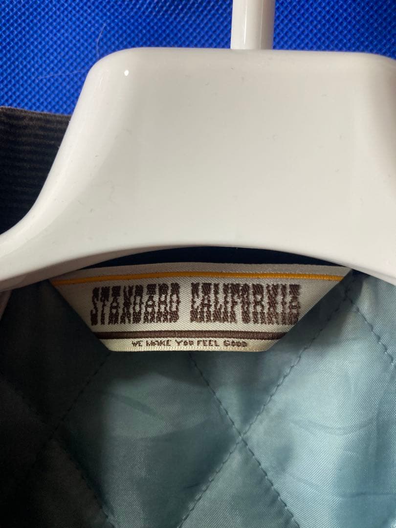 超希少！スタンダードカリフォルニア レタードジャケット コーデュロイ　スタジャン