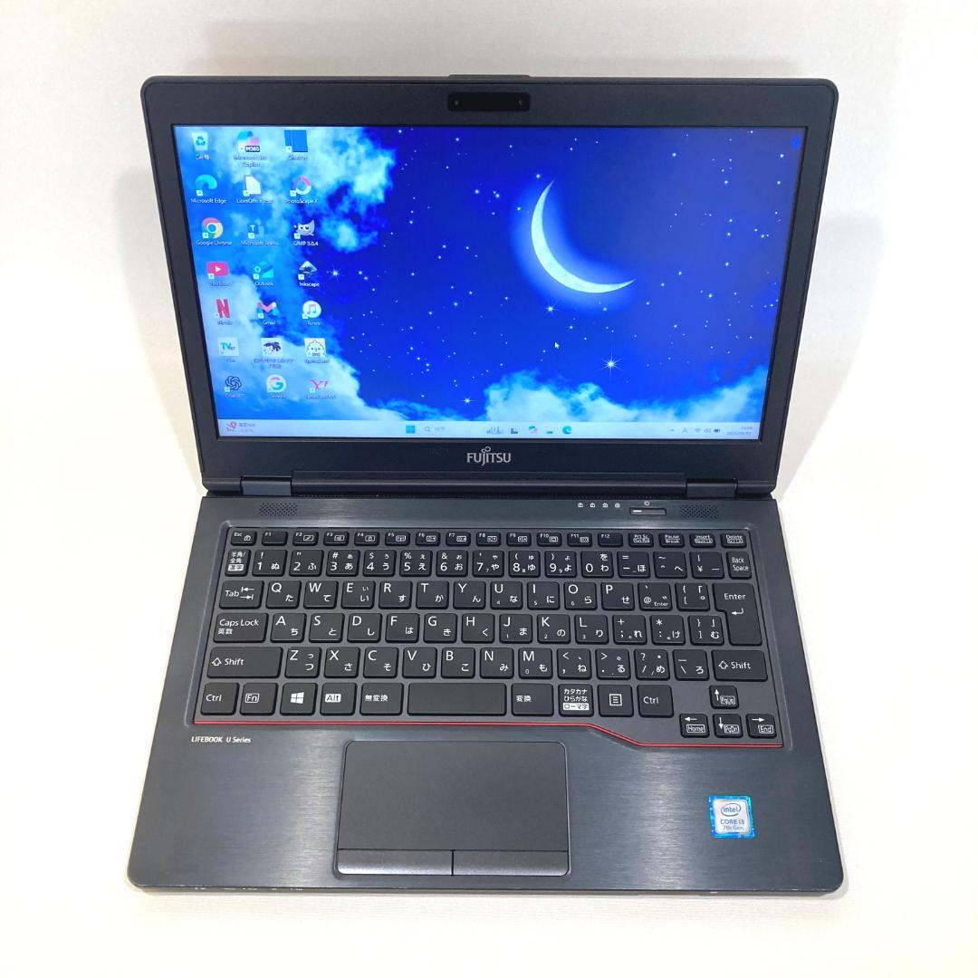 初心者向✨快適i3&SSD・薄型軽量◇黒◇すぐ使えるノートパソコン◇T266-3