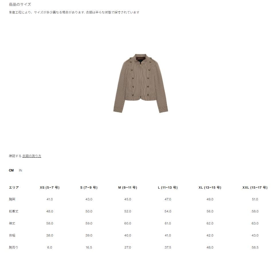 ZARA ストライプ柄フィットブレザー L　 ナポレオン