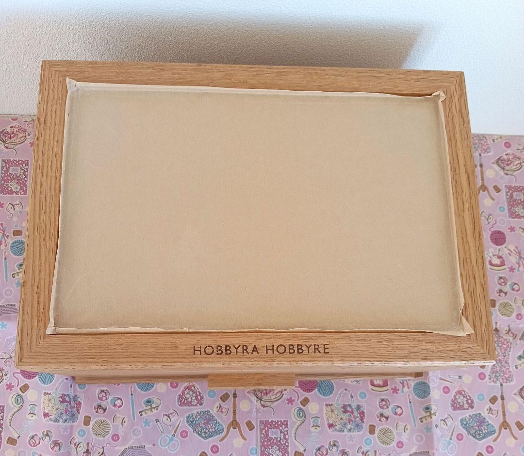 ホビーラホビーレ スライド式刺しゅう糸ボックス