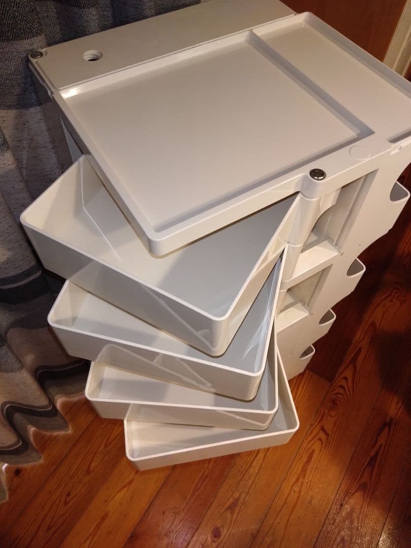 BOBY WAGON ボビーワゴン 4段4トレイ ホワイト