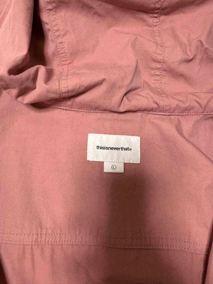 T&Pさん専用thisisneverthat マウンテンパーカー ピンク