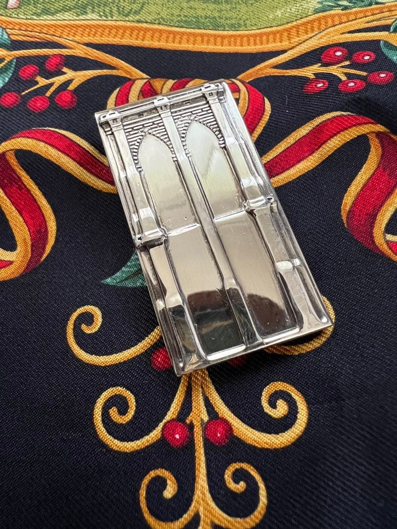 希少☆ティファニー　マネークリップ☆ブルックリン橋☆アンティーク☆スターリング