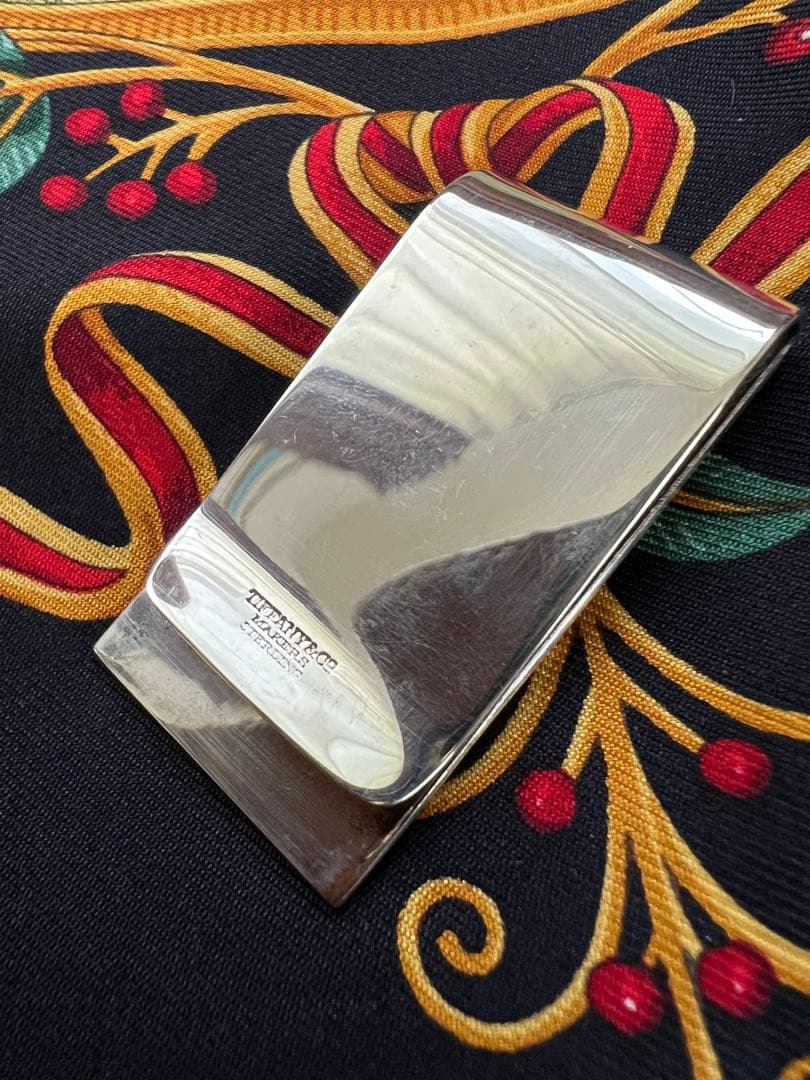 希少☆ティファニー　マネークリップ☆ブルックリン橋☆アンティーク☆スターリング