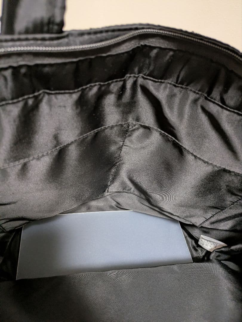 soleile 撥水 2wayトート ブラック