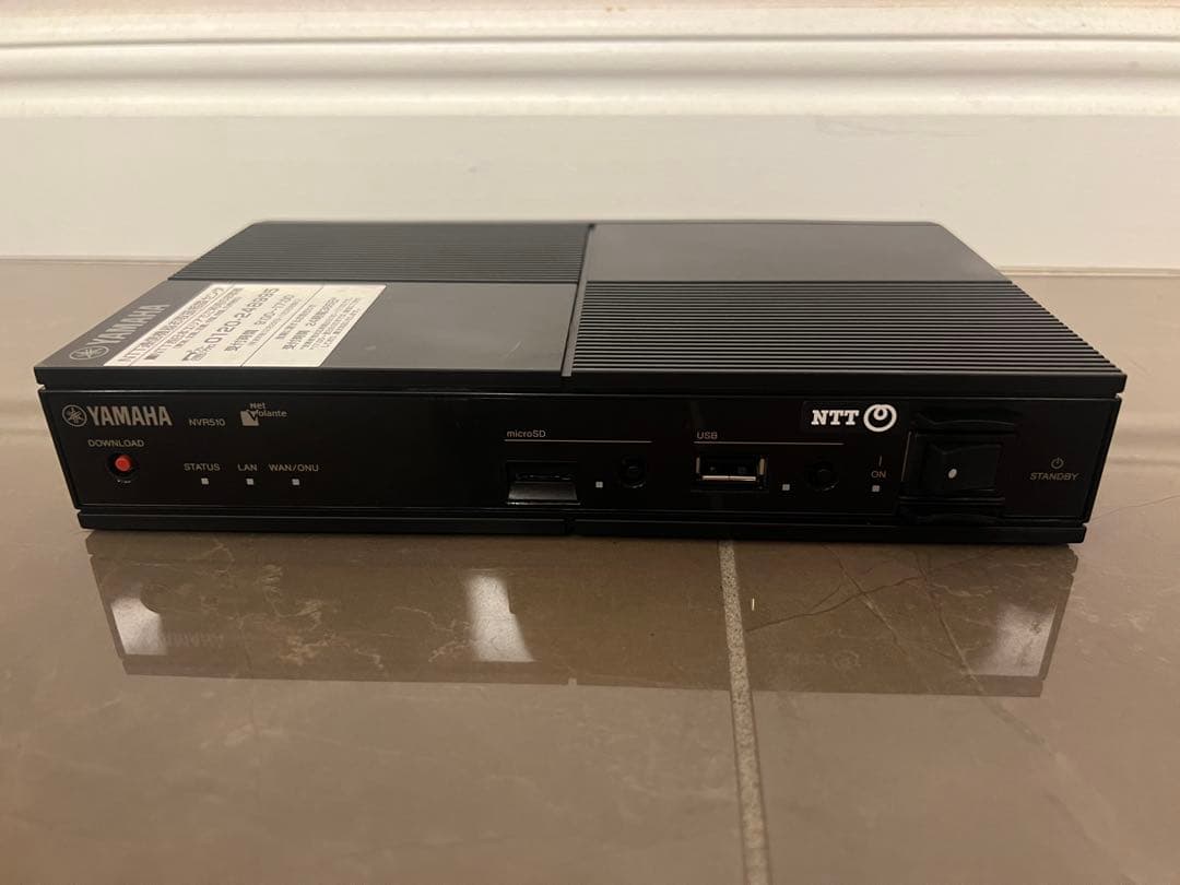 ぴ太郎 本体のみ YAMAHA/ヤマハ NVR510 ギガアクセスルーター
