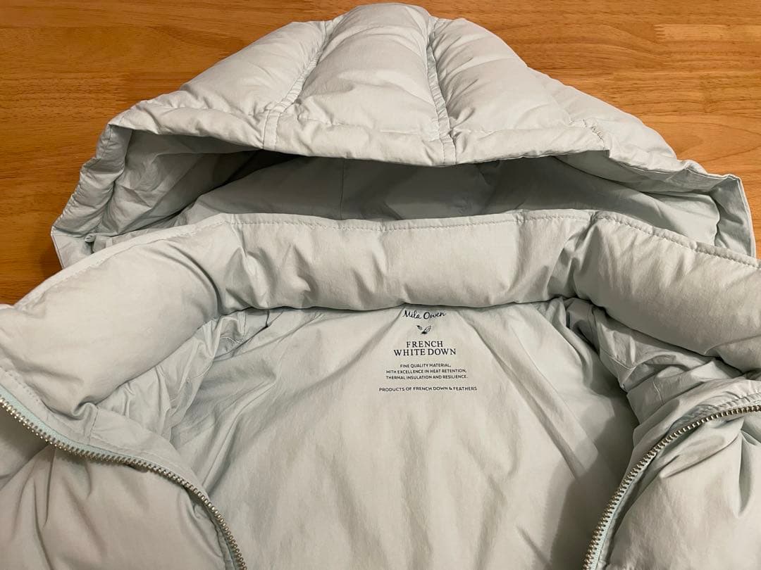 Mila Qwen フレンチダウンジャケット ミント美品