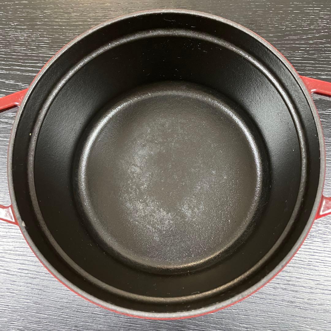 STAUB ピコココット　ラウンド　レッド　20cm