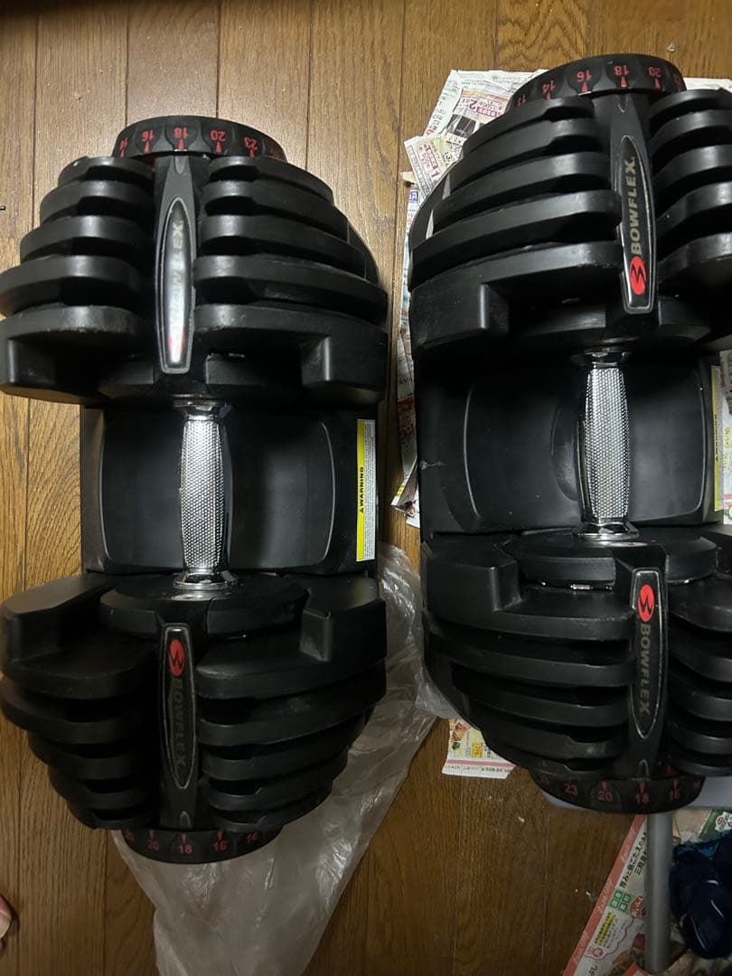 BOWFLEX可変式ダンベル正規品 2個セット 最大41kg
