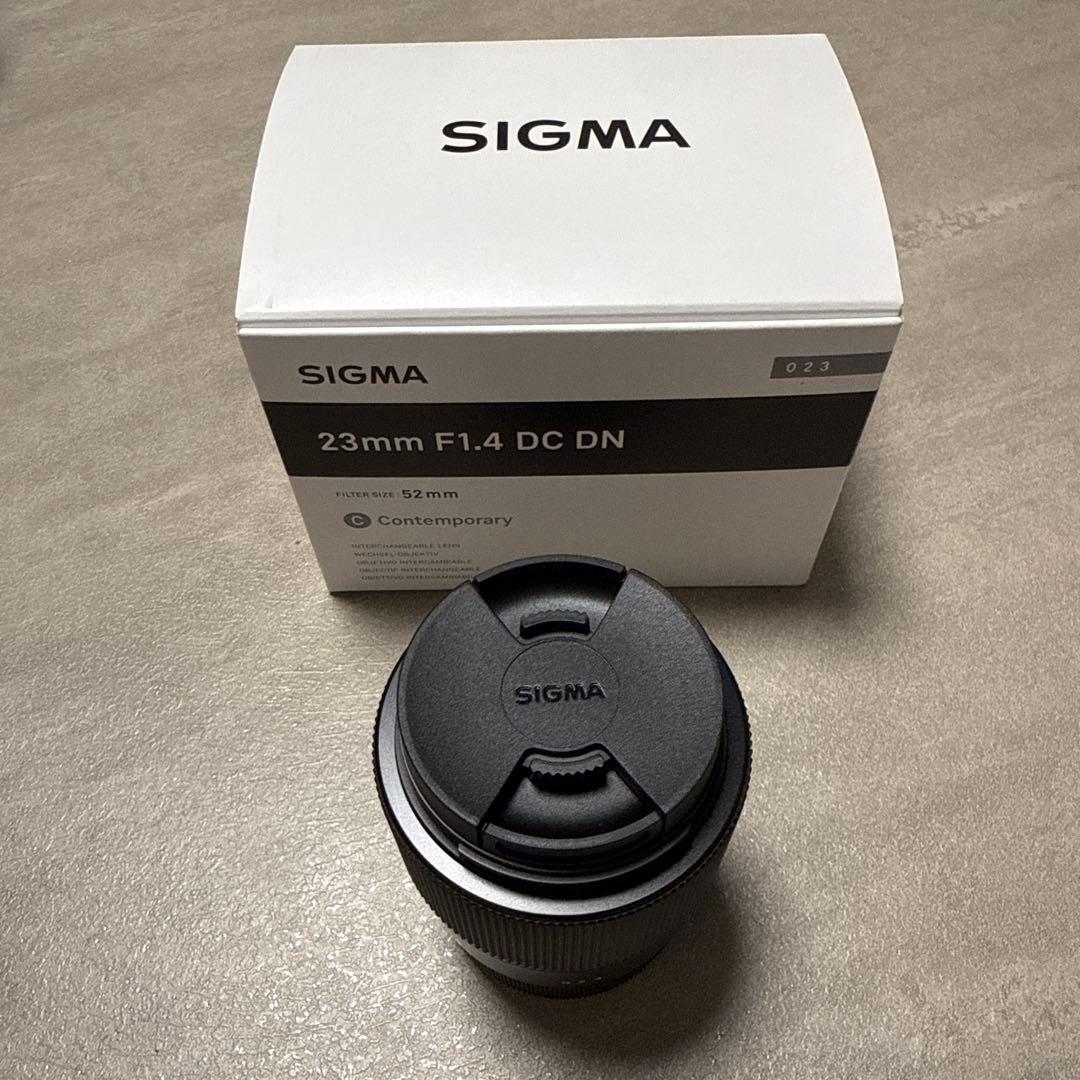 【美品】SIGMA 23mm F1.4 DC DN Eマウント