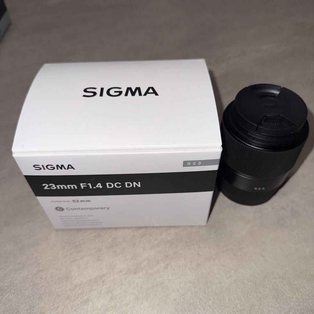 【美品】SIGMA 23mm F1.4 DC DN Eマウント