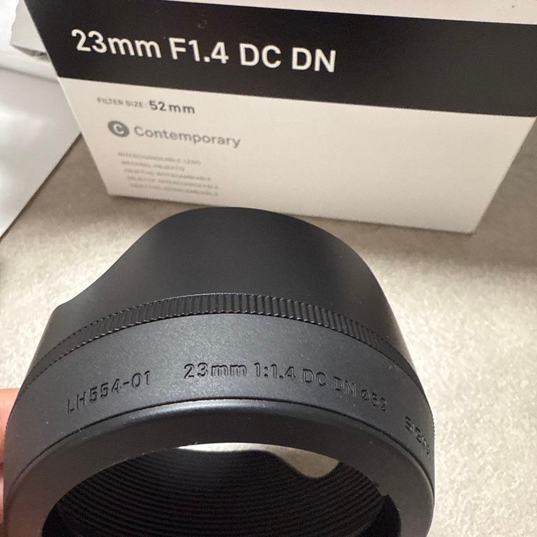 【美品】SIGMA 23mm F1.4 DC DN Eマウント