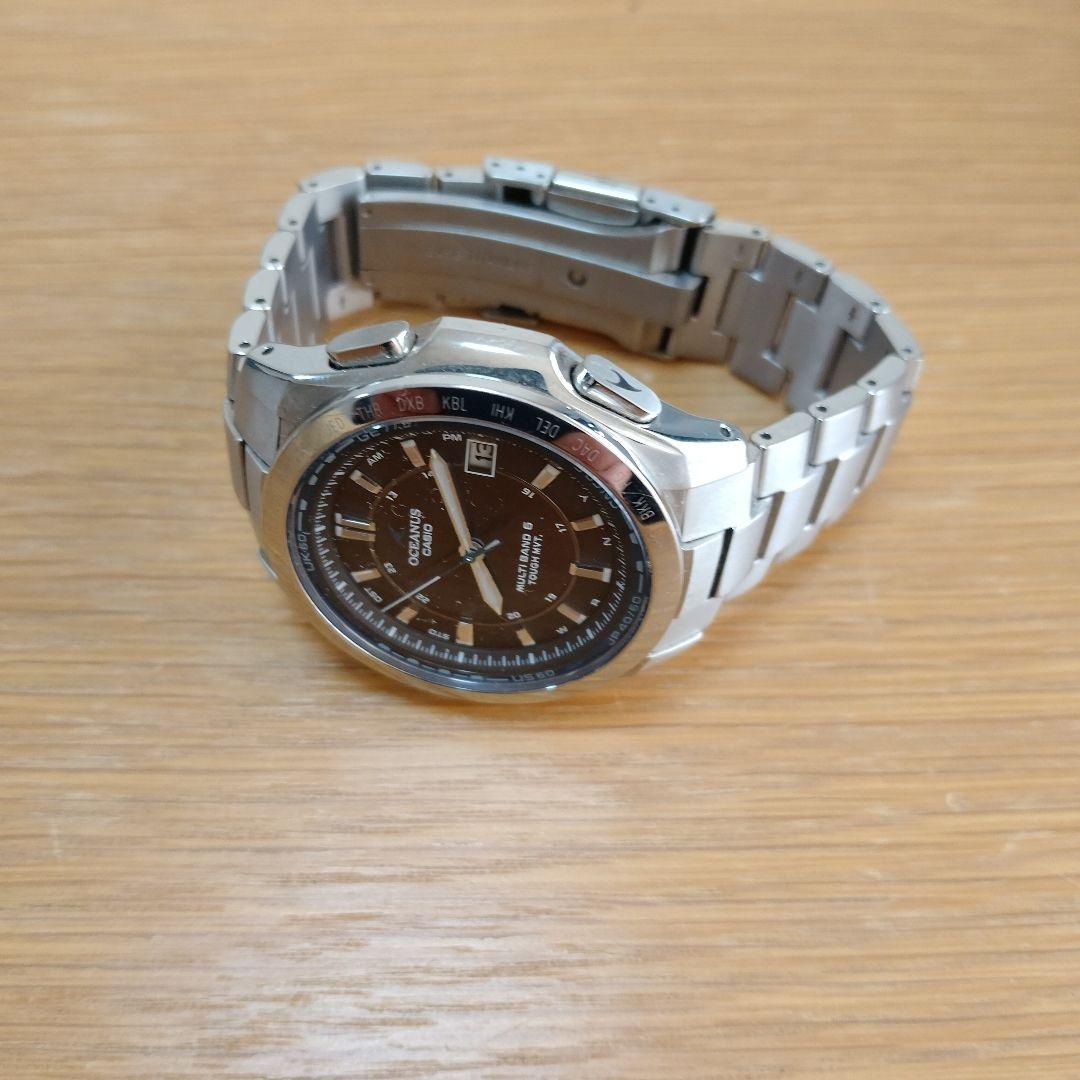 極美品 CASIO OCEANUS 電波ソーラー OCW-T100TD-1JF