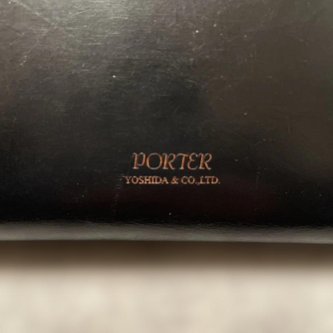 美品✨ PORTER FILM 長財布 レザー L字ジップ ブラック