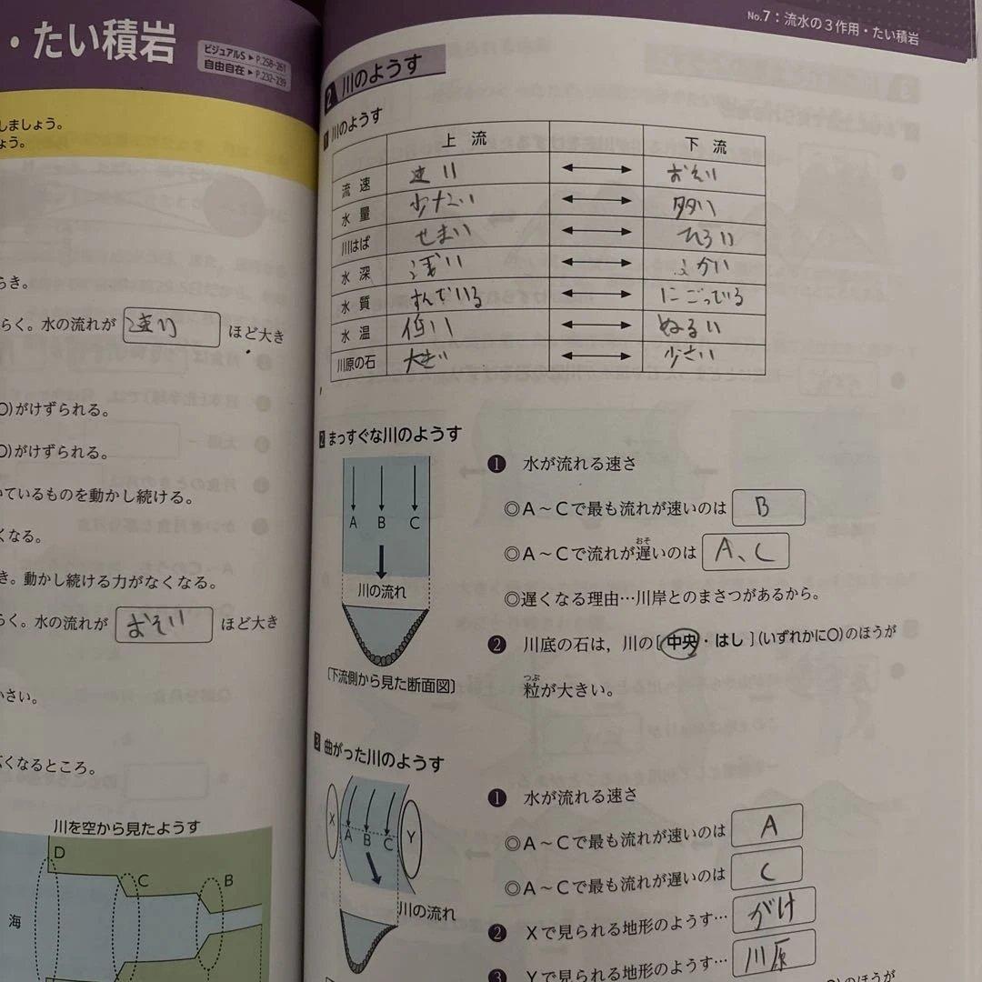 2025年度 浜学園 小6 理科 セット まとめ上手 まんが攻略BON!