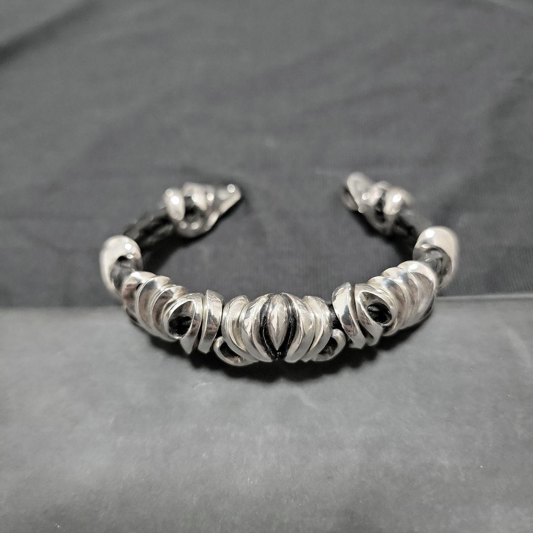 GIGOR ブラッドレザーブレスレット