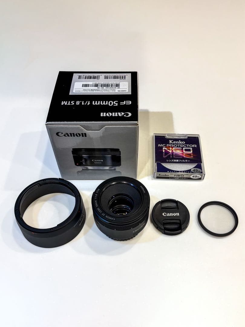 【A（極美品） 】Canon EF 50mm f/1.8 STM レンズ