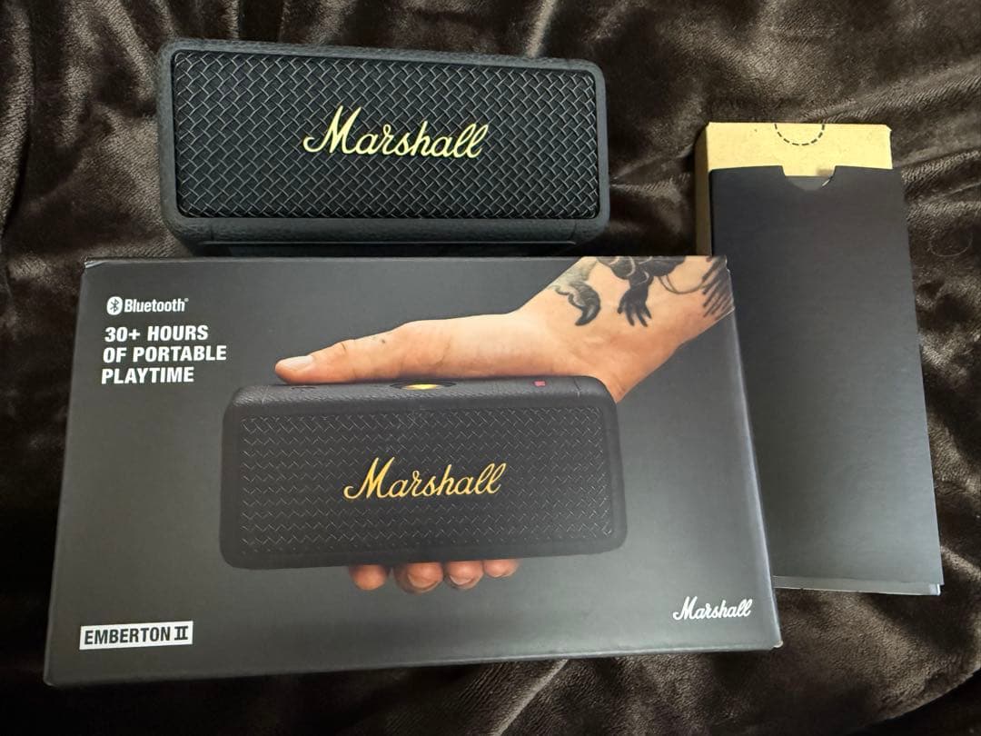 Marshall Emberton II ワイヤレススピーカー 【国内正規品】